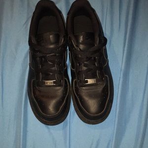 All black Air forces